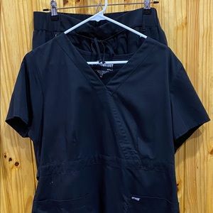 Grey’s Anatomy Black Scrub Set